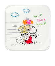 水森亜土 USB/USB Type-C ACアダプタ (女の子) 充電器 スマホ用品