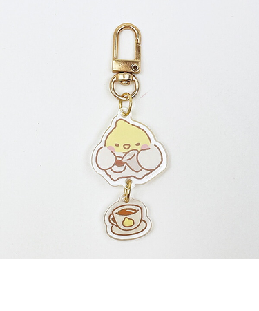 MUFFIN CORAER マフィンコーナー 2連アクリルキーホルダー DEVYEGG