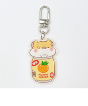 MUFFIN CORAER マフィンコーナー アクリルキーホルダー 缶 MUFFINMARU コンビニシリーズ