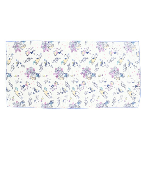 スヌーピー LovesNATURE クイックドライバスタオル (ブルー) SNOOPY