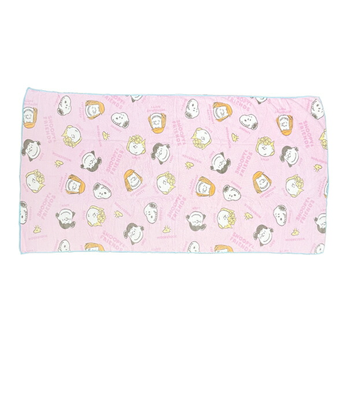 スヌーピー SNOOPY&FRIENDS クイックドライバスタオル (ピンク) SNOOPY