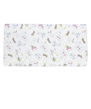 スヌーピー スケボー クイックドライバスタオル (パープル) SNOOPY