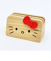 サンリオ ハローキティ ウッドメモスタンド レッド 文具 Sanrio