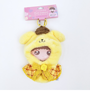 サンリオ ポムポムプリン ブラッシュコスチューマー おでかけマスコット ぬい活 ぬいぐるみ用コスチューム Sanrio