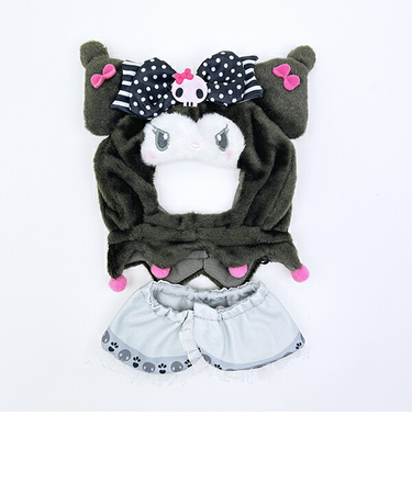 サンリオ クロミ20th ブラッシュコスチューマー Mサイズ ぬい活 ぬいぐるみ用コスチューム Sanrio