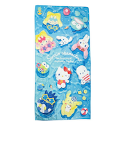サンリオキャラクターズ サマーフローティング クイックドライバスタオル Sanrio