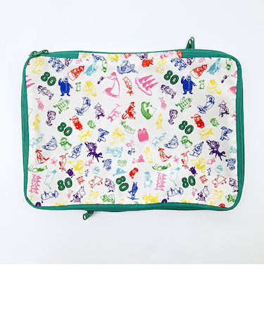 ムーミン 80th 圧縮トラベルポーチ トラベル用品 MOOMIN