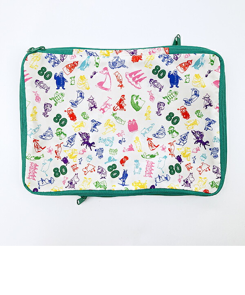 ムーミン 80th 圧縮トラベルポーチ トラベル用品 MOOMIN