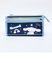 サンリオ シナモロール デニムポーチ 胸キュンメモリーズ 平成レトロ シナモン Sanrio