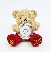 クマアンドベアー バースデーベア 誕生日 日付入り プレゼント マスコット