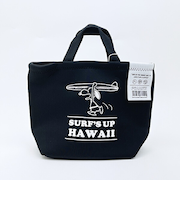 スヌーピー ネオプレン保冷ランチバッグ  ブラック ランチ SNOOPY