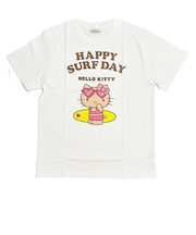 サンリオ 日焼け キティ 半袖Tシャツ(L) サーフ アパレル Sanrio