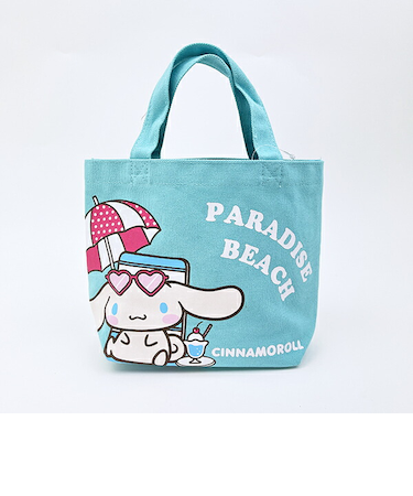 サンリオ 日焼け シナモロール ミニランチバッグ シナモン Sanrio