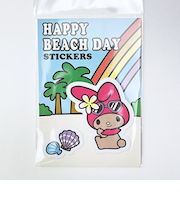 サンリオ 日焼け マイメロディ ステッカー 文具 日本製 Sanrio