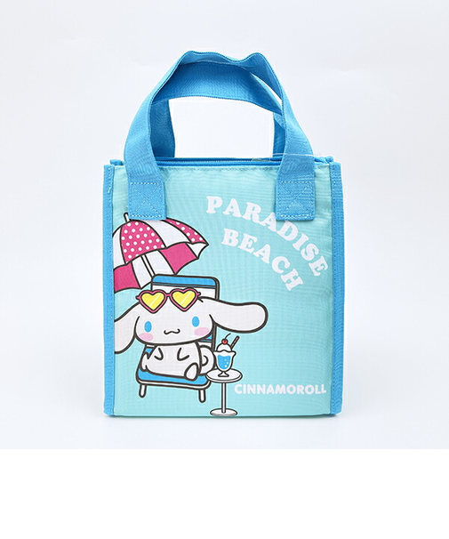 サンリオ 日焼け シナモロール 三角マチ保冷バッグ ランチ シナモン Sanrio