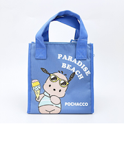 サンリオ 日焼け ポチャッコ 三角マチ保冷バッグ ランチ Sanrio