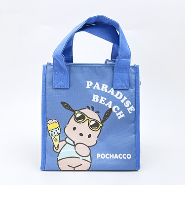 サンリオ 日焼け ポチャッコ 三角マチ保冷バッグ ランチ Sanrio