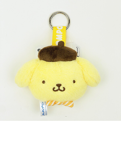 サンリオ ポムポムプリン フェイスタグマスコット 推し活 Sanrio