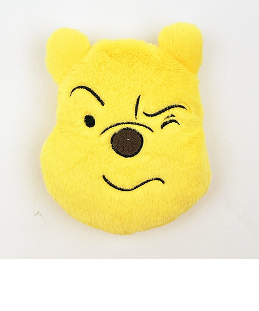 ディズニー クマのプーさん しかめ顔 ダイカットポーチ Disney