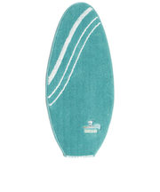 スヌーピー アクセントマット サーフ ターコイズブルー ルームマット SNOOPY