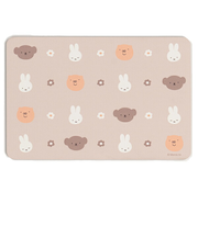 ミッフィー miffy ソフト珪藻土 フェイスアイコン ブラウン バスマット