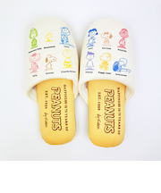 スヌーピー スリッパ オールスター アイボリー キッチン PEANUTS 75th SNOOPY