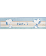 スヌーピー ロングマット【180cm】 くすみパステル ブルー ルームマット SNOOPY