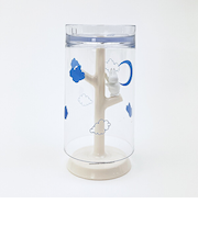 ムーミン うがいコップ＆スタンド (ブルー)