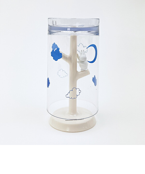 ムーミン うがいコップ＆スタンド (ブルー)