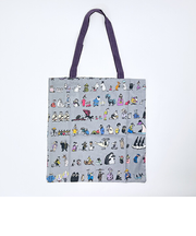 ムーミン オールスター ビッグトートバッグ (グレー) MOOMIN