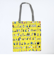 ムーミン オールスター ビッグトートバッグ (イエロー) MOOMIN