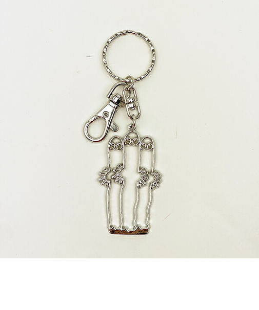 ムーミン ニョロニョロ SILVERキーホルダー MOOMIN