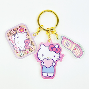 サンリオ ハローキティ 3連アクリルキーホルダー 胸キュンメモリーズ Sanrio