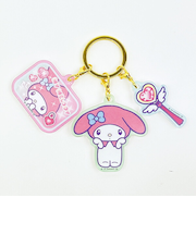サンリオ マイメロディ 3連アクリルキーホルダー 胸キュンメモリーズ Sanrio