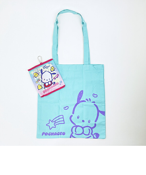 サンリオ ポチャッコ 折りたたみカジュアルトートバッグ 胸キュンメモリーズ Sanrio