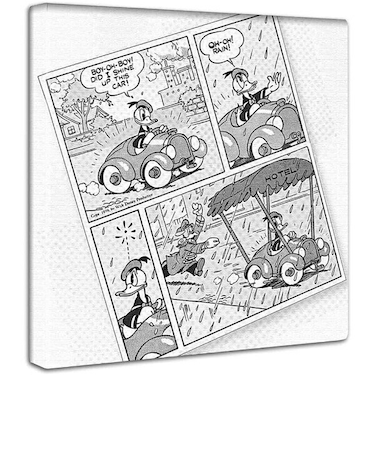 ディズニー ドナルド アートパネル インテリア Disney 日本製(PWD)(PWD)