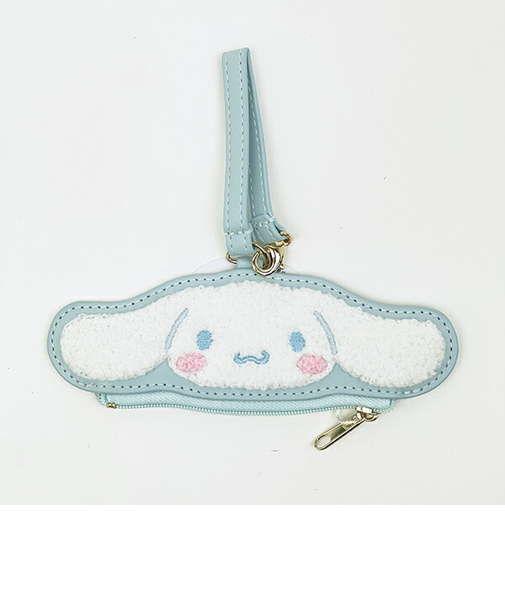 サンリオ シナモロール おかおサガラミニポーチ シナモン Sanrio