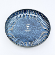 スヌーピー インディゴカレー＆パスタプレート お皿 食器 日本製 SNOOPY