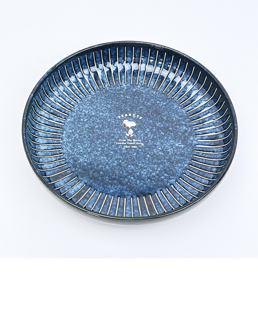 スヌーピー インディゴカレー＆パスタプレート お皿 食器 日本製 SNOOPY