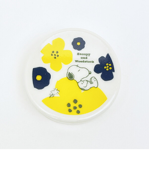 スヌーピー フラワー モーメント丸箸置き キッチン 日本製 SNOOPY