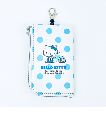 サンリオ ハローキティ 電話ドット キーパスポーチ パスケース Sanrio