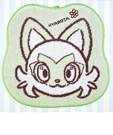 ポケットモンスター ニャオハ ダイカット フェイスタオル ポケモン