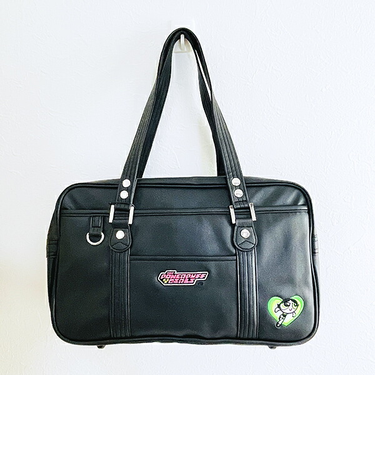 パワーパフガールズ バターカップ スクールバッグ (ブラック) パワパフ