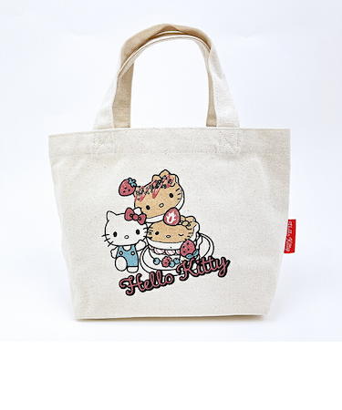 サンリオ ハローキティ 帆布ミニトートバッグ Sanrio