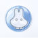 ミッフィー miffy おばけ ぷっくりったいバッジ バッチ