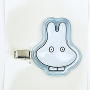 ミッフィー miffy おばけ ぷっくりったい前髪クリップ