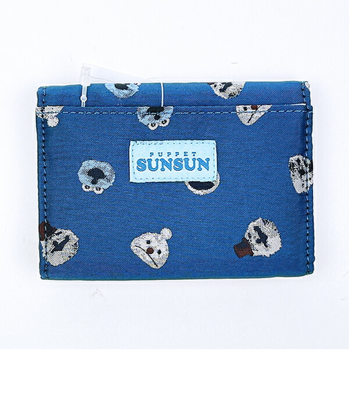 パペットスンスン ジャガードカードケース(総柄)