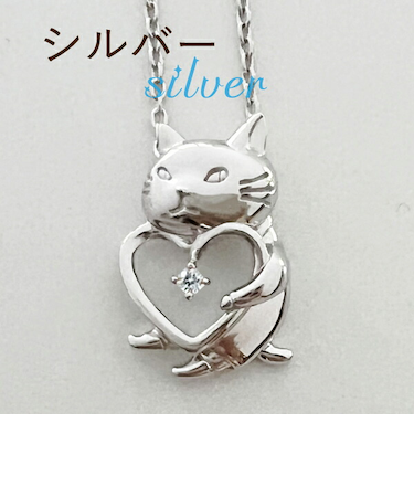 アンジー・ラ・コケット☆麗しのアンジー ジュエリー ネックレス ［シルバー×ダイヤモンド］