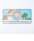 サンリオ 日焼け キティ ナンバープレートマグネット ブルー Sanrio