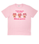 サンリオ 日焼け キティ 半袖Tシャツ(L) ジュース ピンク アパレル Sanrio